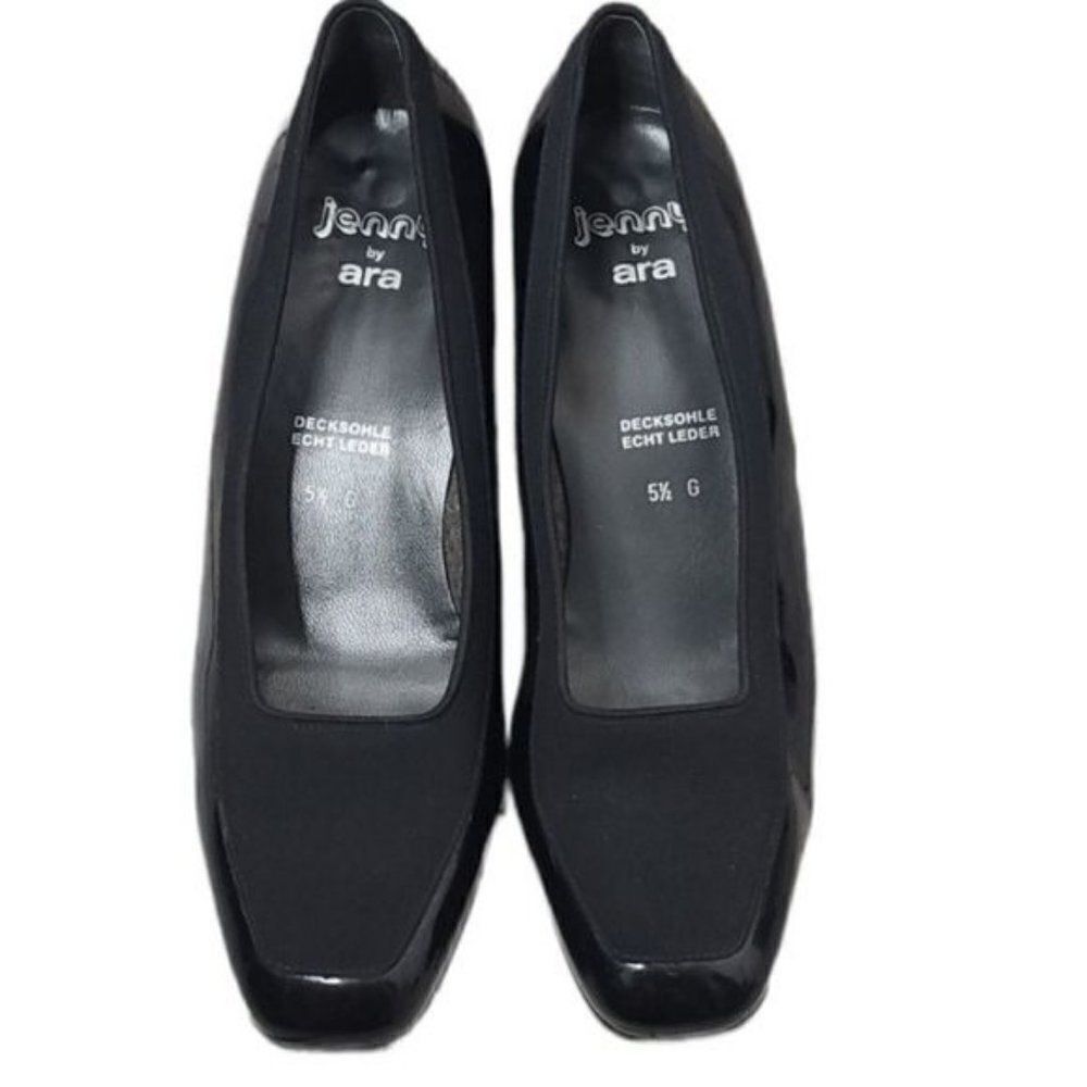 Vintage 90s Jenny By Ara Black High Heels